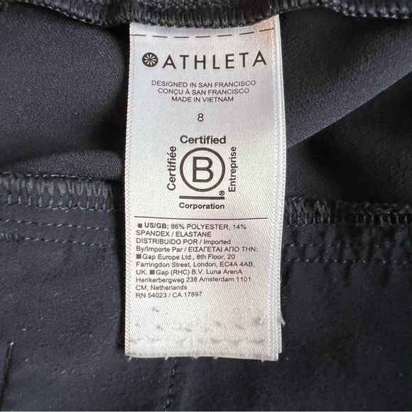 Athleta Endless High Rise Pant in Navy 8 - Picture 5 of 7